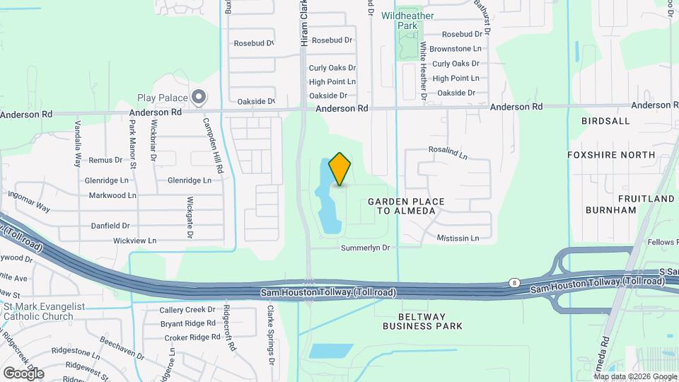 15502 Islandview Ln Map and Location Details