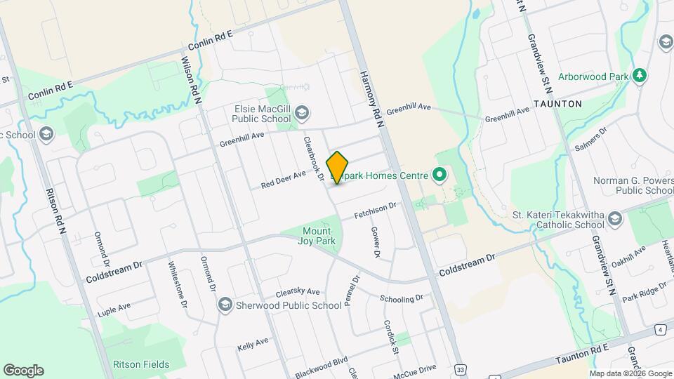 813 Groveland Ave Map and Location Details