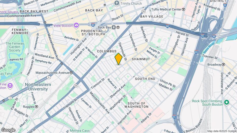 641 Tremont St Mapa y Detalles de la Ubicación