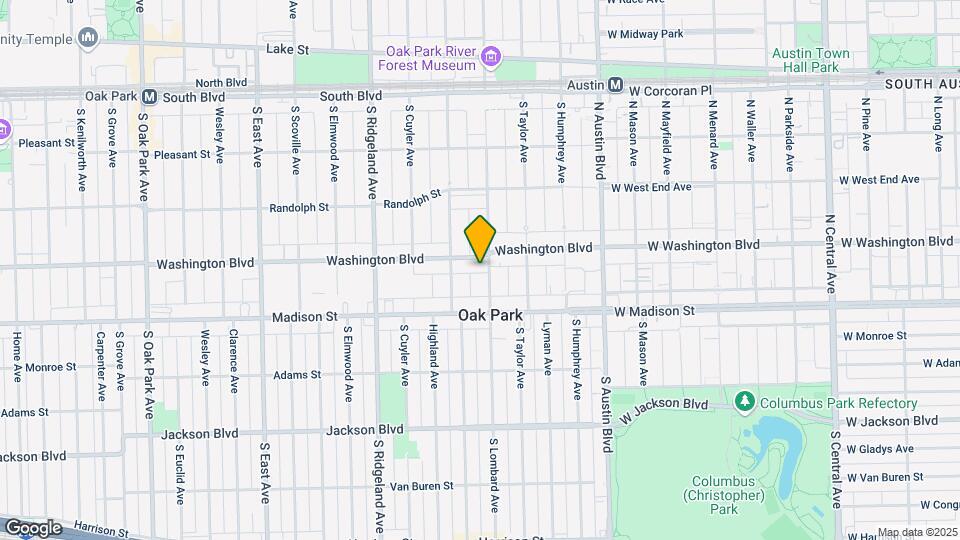 201-211 Washington Blvd Mapa y Detalles de la Ubicación
