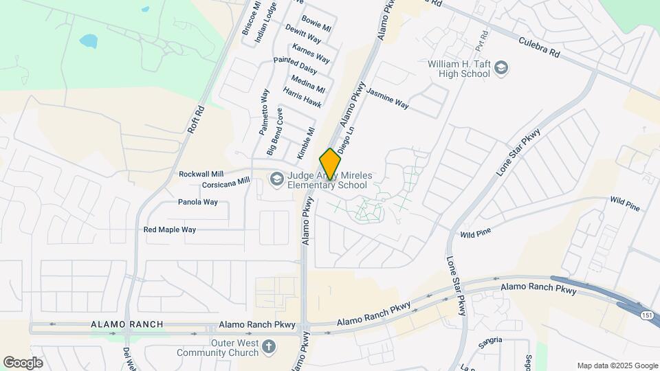 6006 Diego Ln Map and Location Details