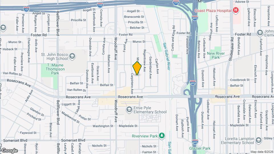 13913 McNab Ave Mapa y Detalles de la Ubicación