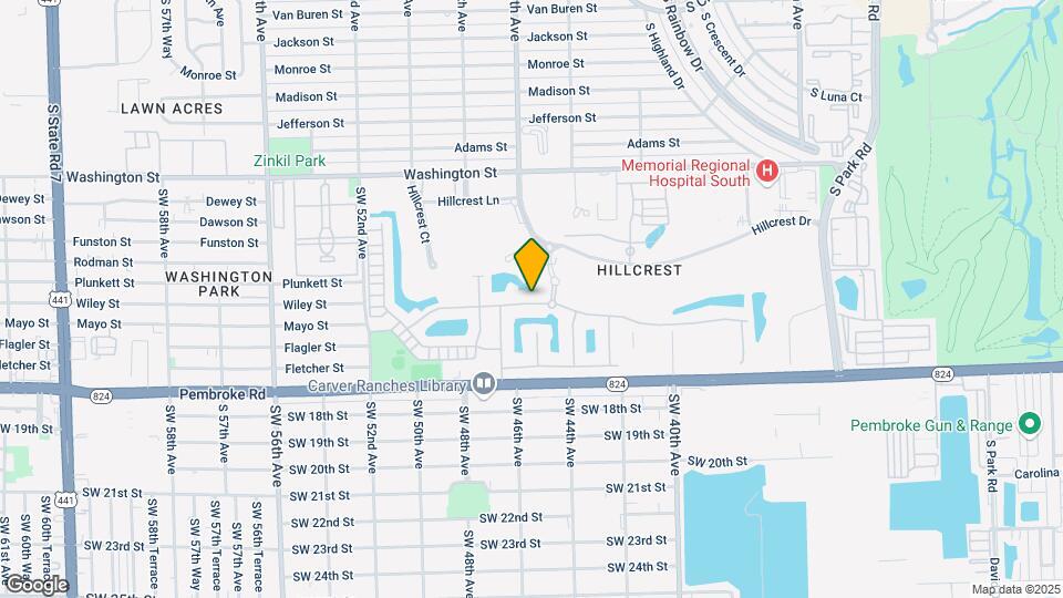 4593 Greenway Dr, Unit 07-322 Map and Location Details