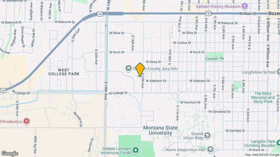 619 S 15th Ave Map and Location Details