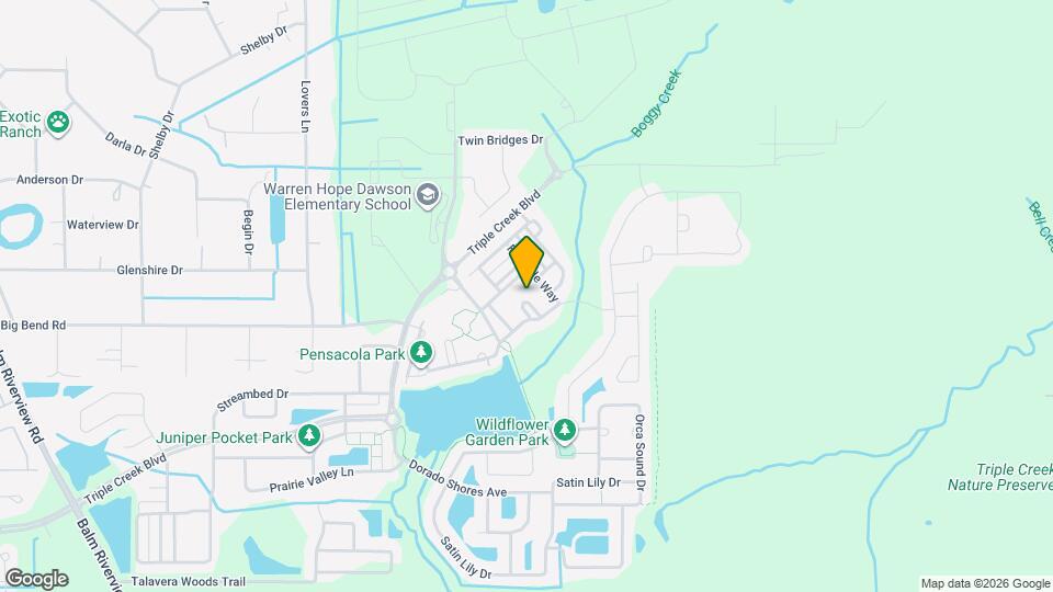 13114 Zolo Springs Cir Map and Location Details