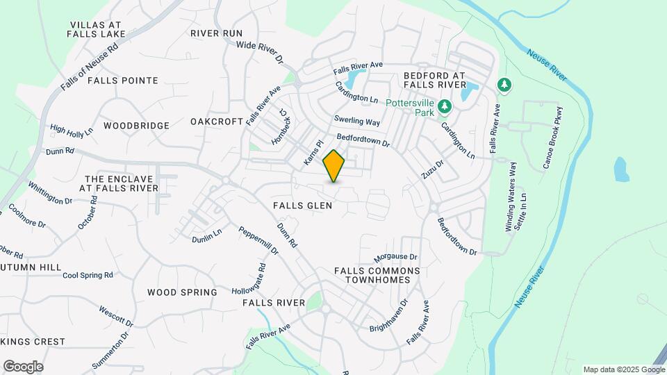 2101 Piney Brook Rd Map and Location Details