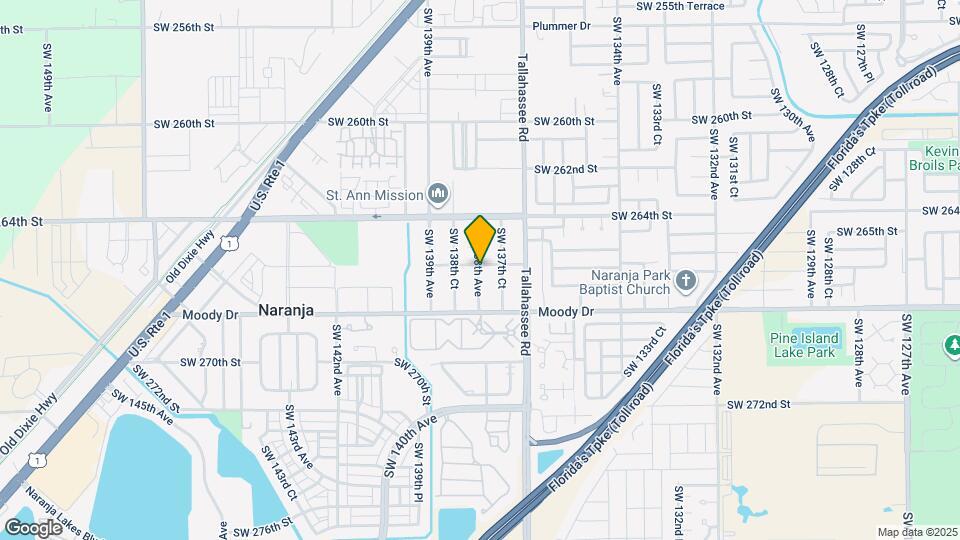 26603 SW 138th Ave Map and Location Details