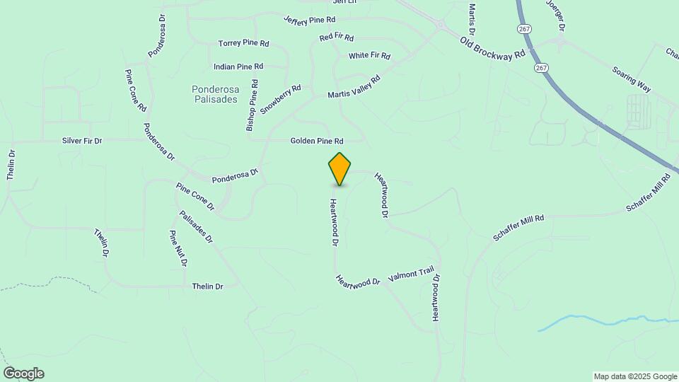 9265 Heartwood Dr Map and Location Details
