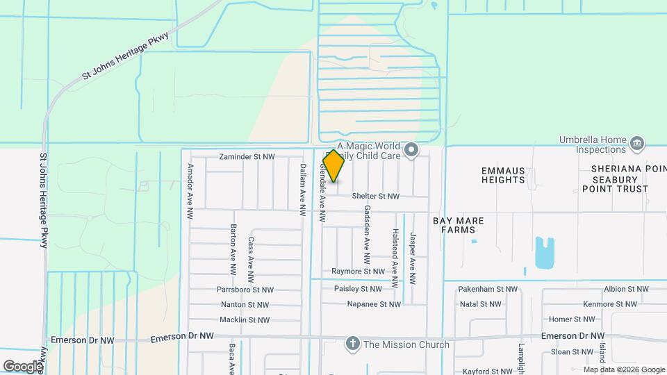 1614 Earlham Ave NW Map and Location Details