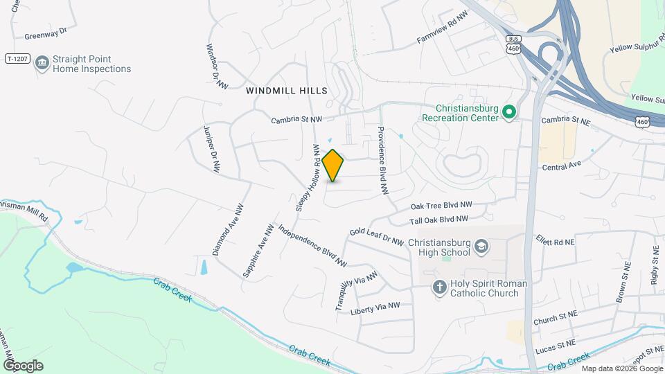 615 Twisted Oak Dr NW Map and Location Details