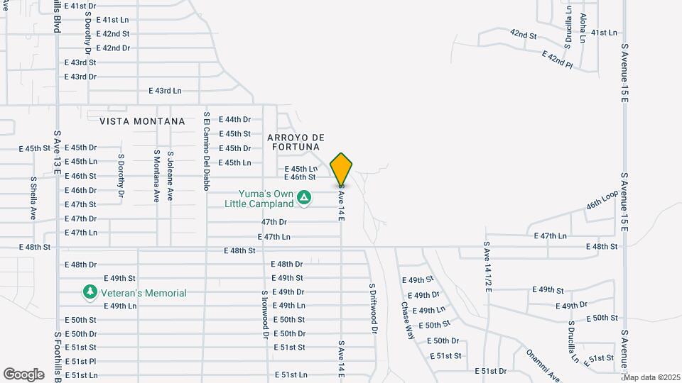 14839 E 46th Dr Map and Location Details