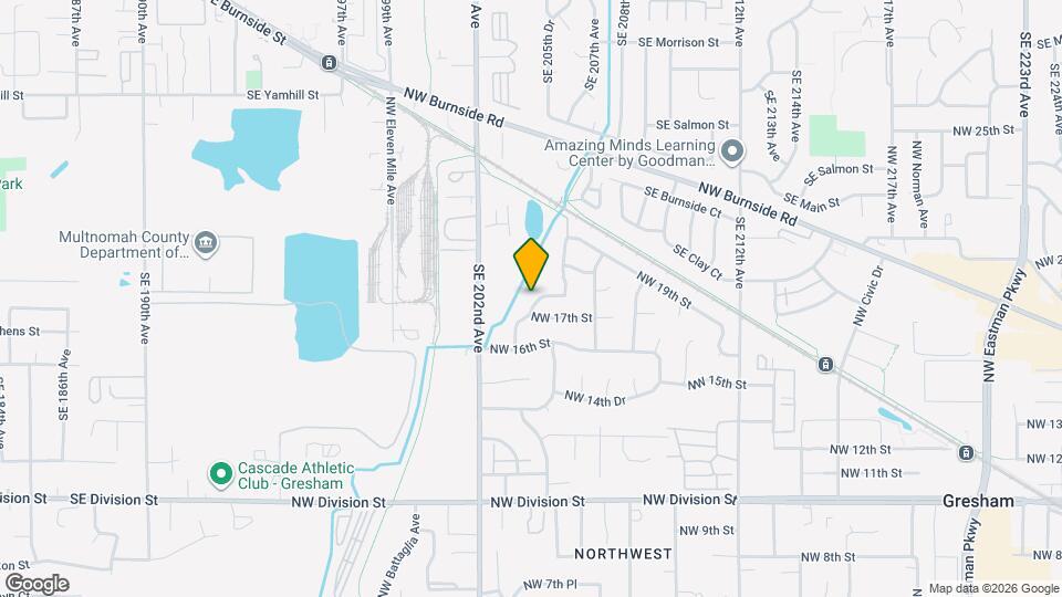 1723 NW Wonderview Ave Map and Location Details