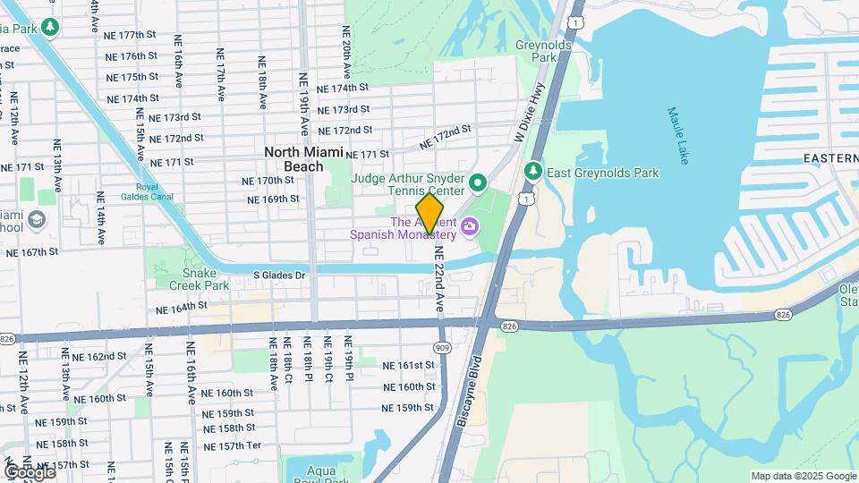 2056 NE 167th St Map and Location Details