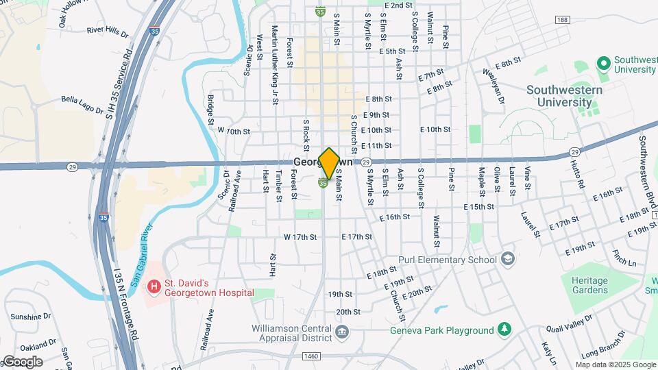 1225 S Austin Ave Map and Location Details