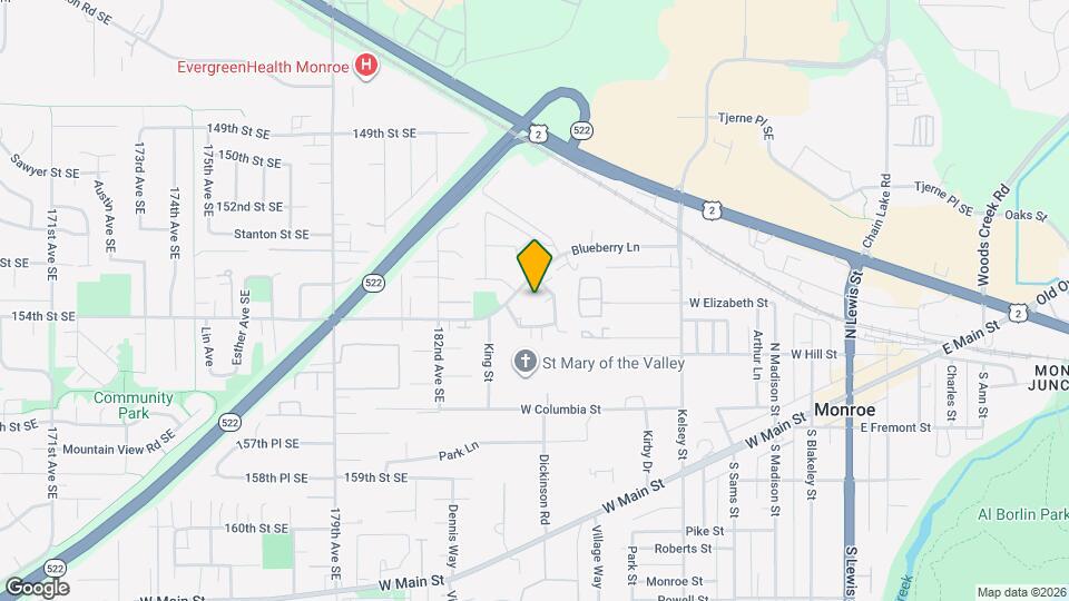 15304 Limerick Pl Map and Location Details