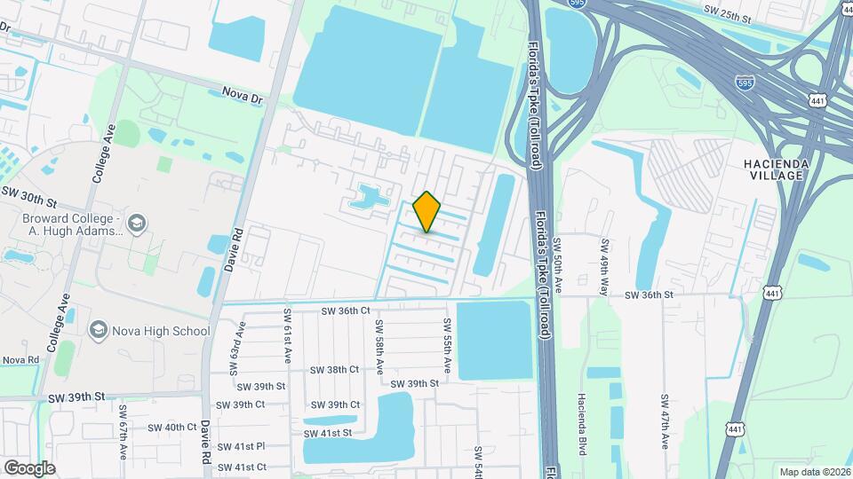 5211 SW 34th St Map and Location Details