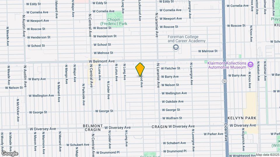 5303 W Barry Ave Map and Location Details
