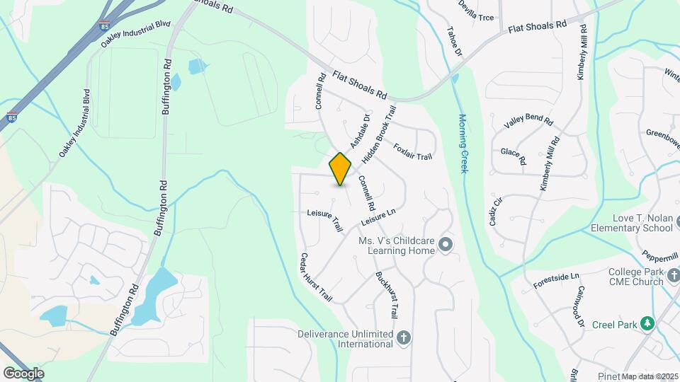 115 Hidden Brook Ct Map and Location Details
