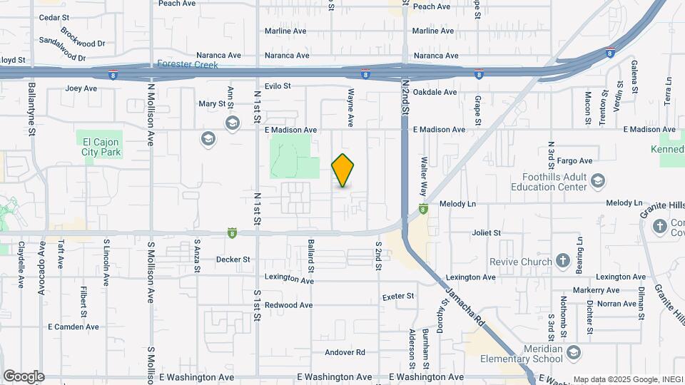 253 Orlando St Mapa y Detalles de la Ubicación