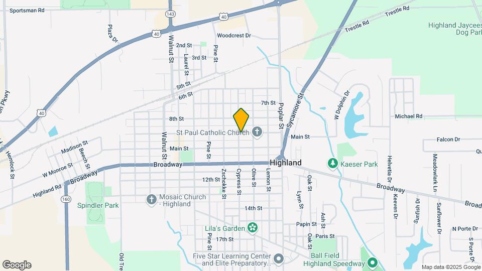 1300 9th St Map and Location Details