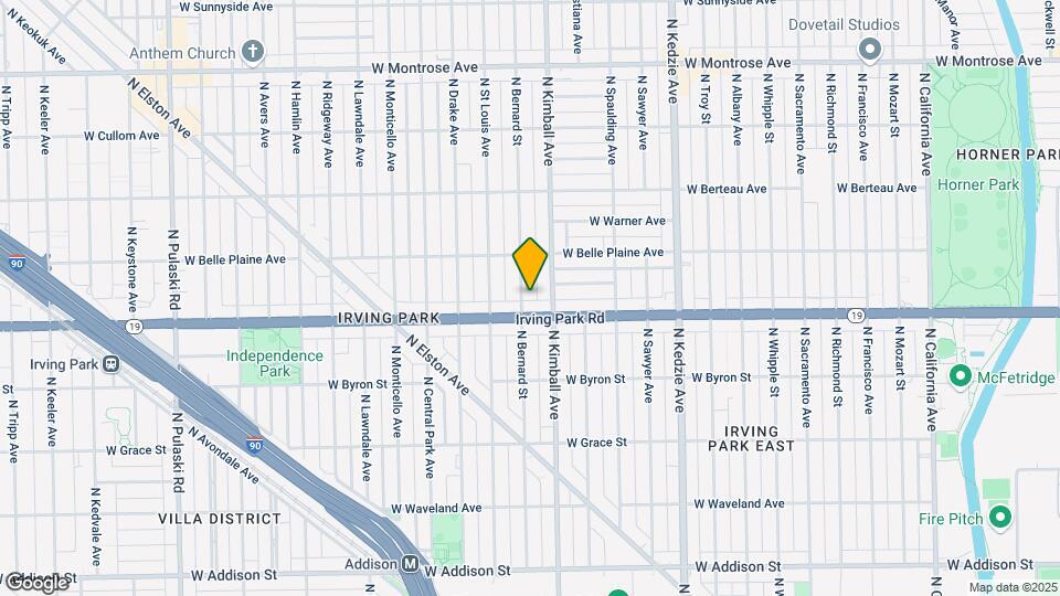 4015 N Bernard St Map and Location Details