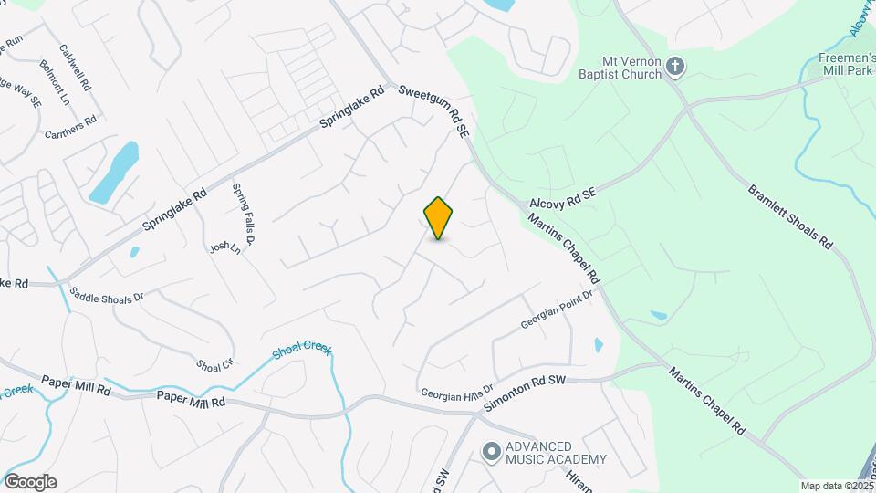 835 Sweet Mill Ln Map and Location Details