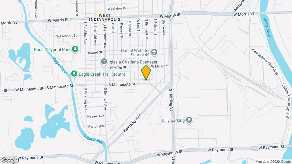 1736 W Minnesota St Mapa y Detalles de la Ubicación