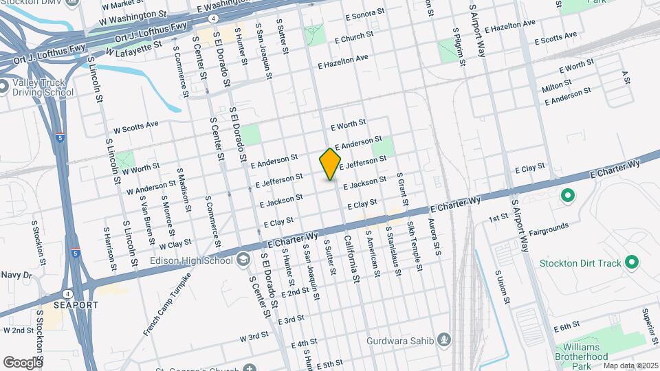 1139 California St Mapa y Detalles de la Ubicación