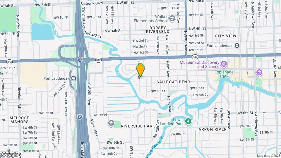 232 SW 14th Ave Map and Location Details