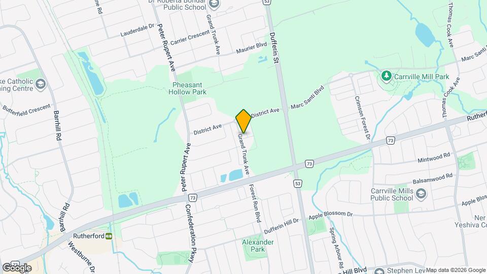 81 Grand Trunk Ave Map and Location Details