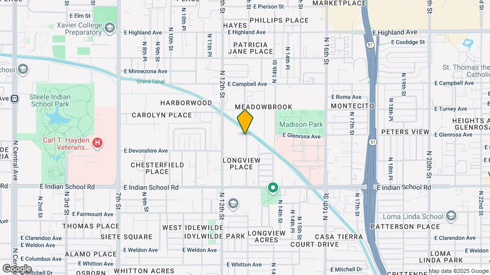 4240 N Longview Ave Map and Location Details