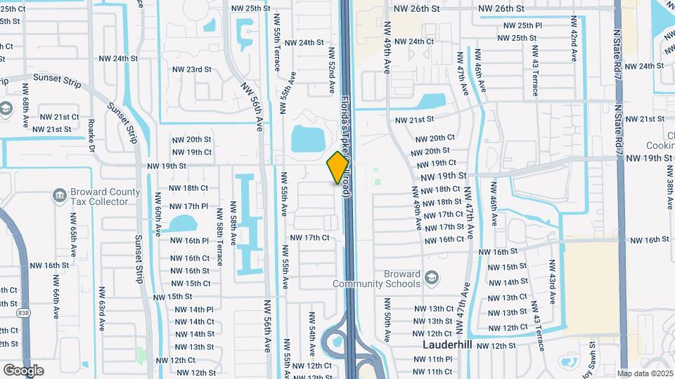 1840-1846 NW 52nd Ave Map and Location Details