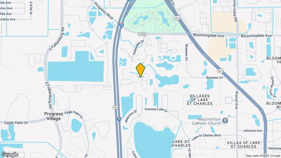 9634 Carlsdale Dr Map and Location Details