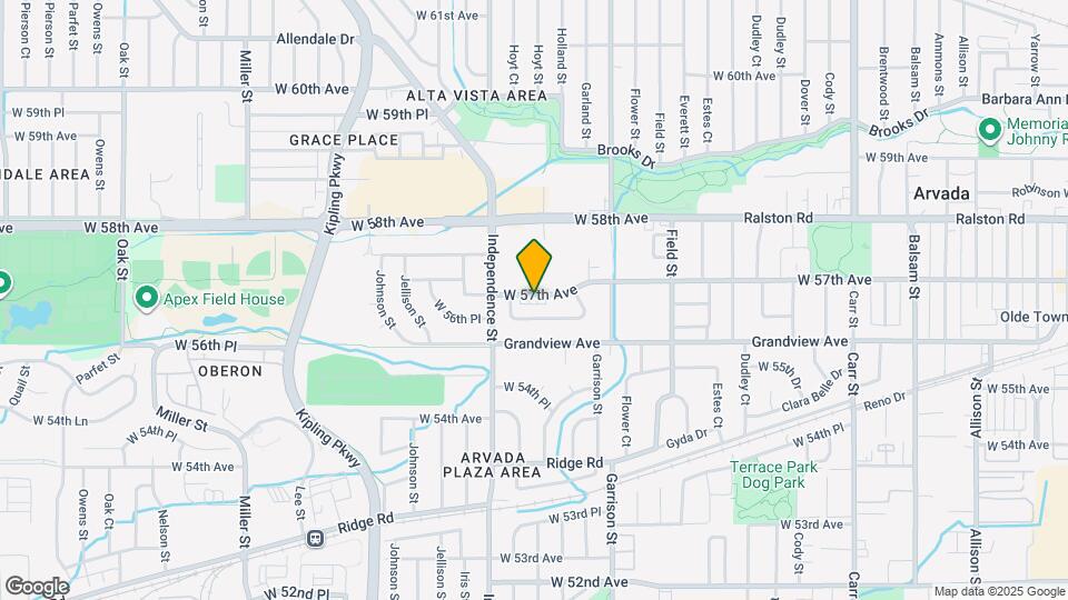 9406 W 57th Ave Map and Location Details