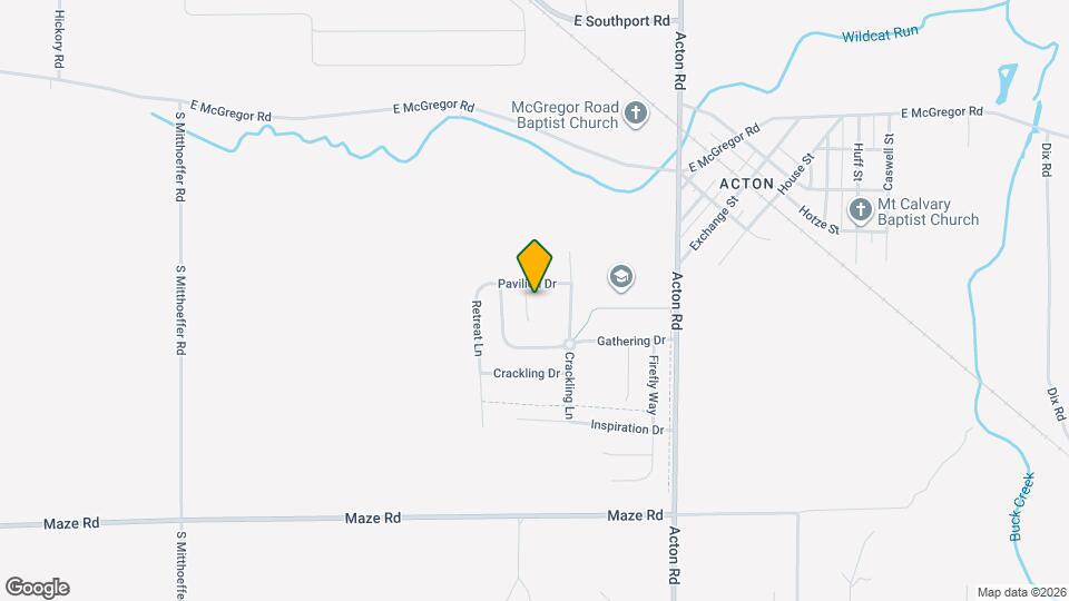 8035 Pavilion Ct Mapa y Detalles de la Ubicación