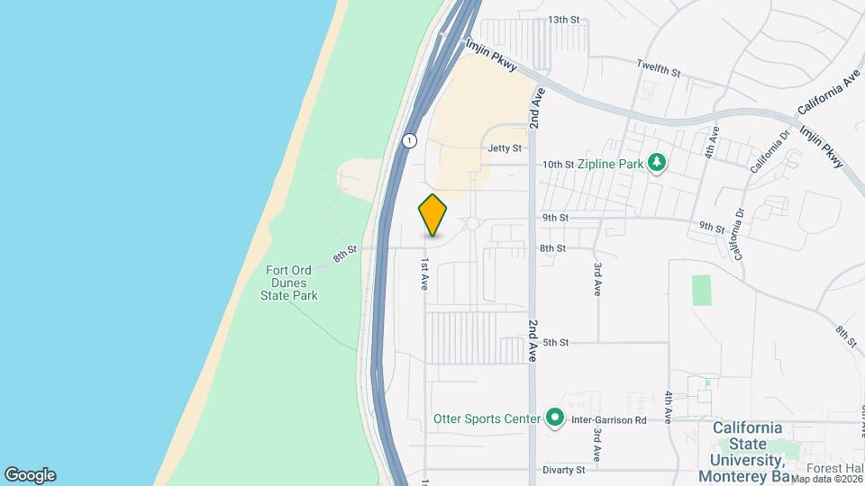 105 8th St Map and Location Details