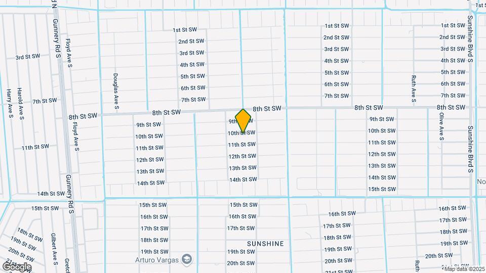 3809 10th St SW Map and Location Details