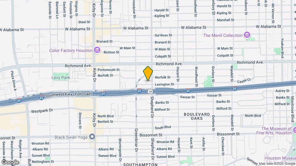 2116 Lexington St Map and Location Details