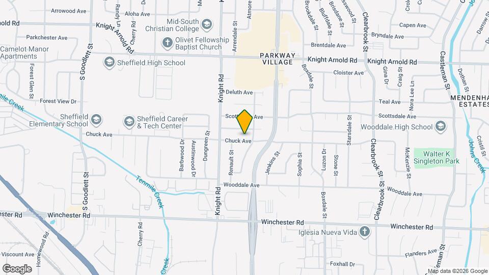 4654 Chuck Ave Map and Location Details