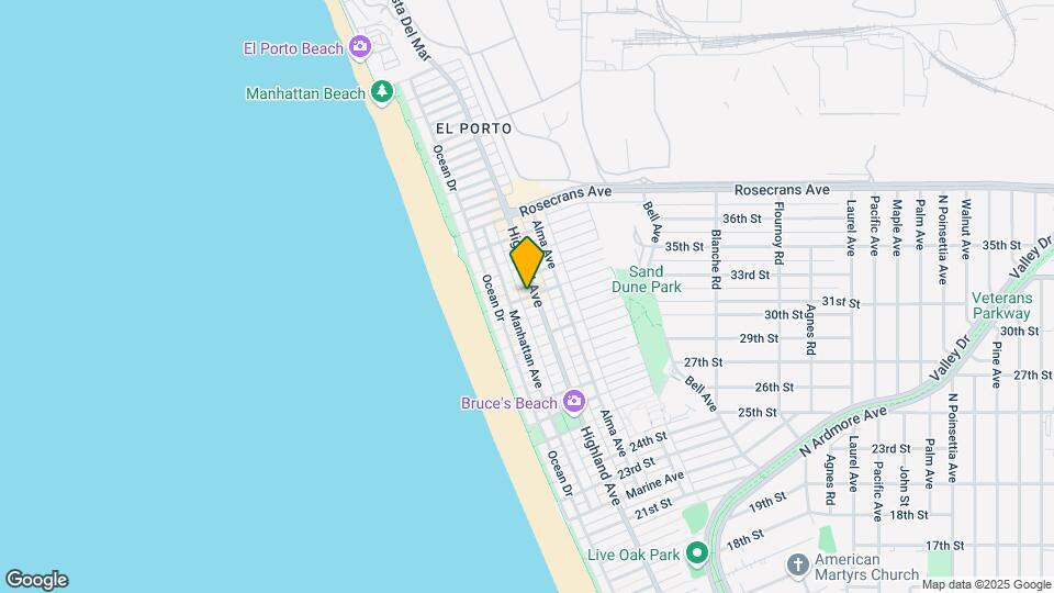 219 33rd St Map and Location Details