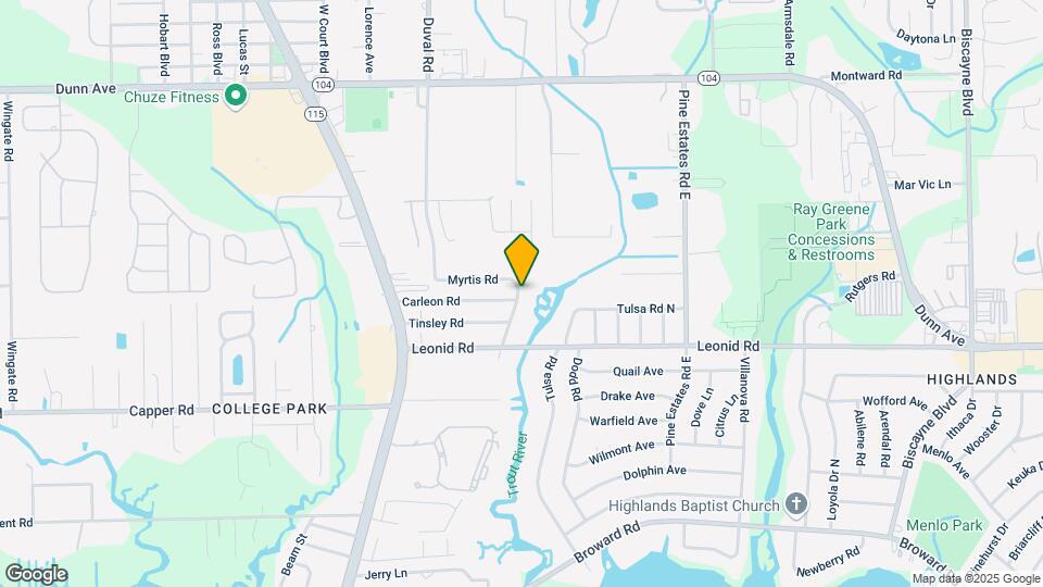 10803 Gladwynne Rd Map and Location Details