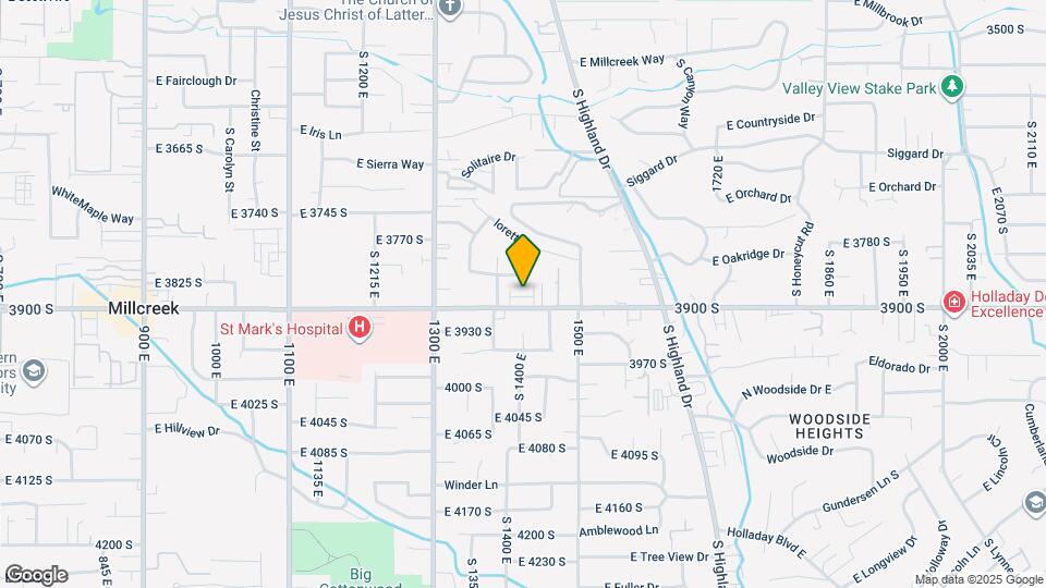 1421 E Komenda Way Map and Location Details