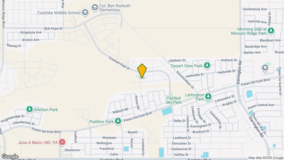 844 Chillington Rd Mapa y Detalles de la Ubicación