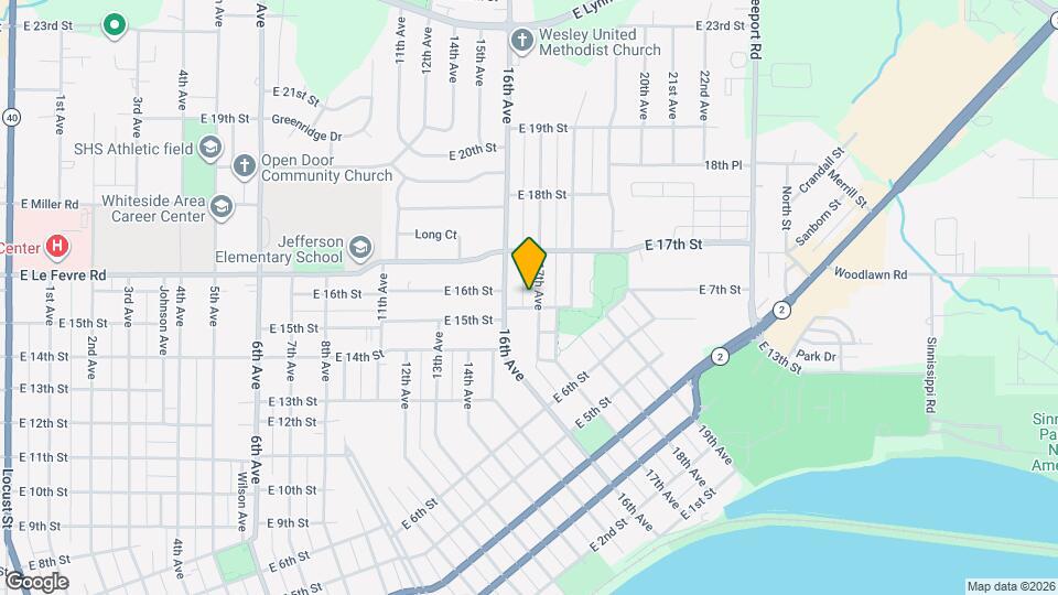 1503 17th Ave Mapa y Detalles de la Ubicación
