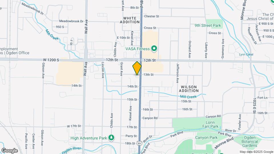 1315 Washington Blvd Map and Location Details