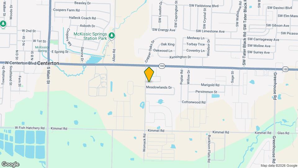 805 Meadowlands Dr Map and Location Details