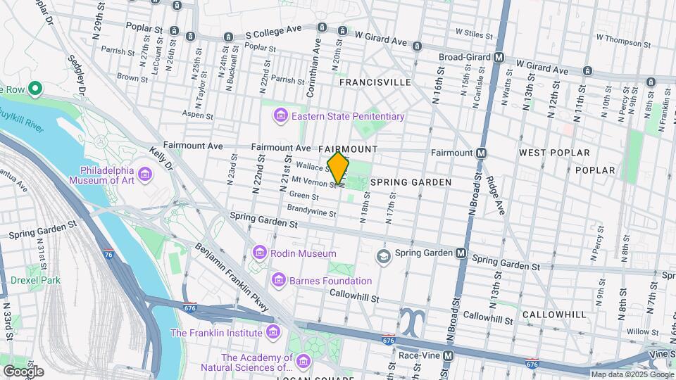 1904 Mount Vernon St Map and Location Details