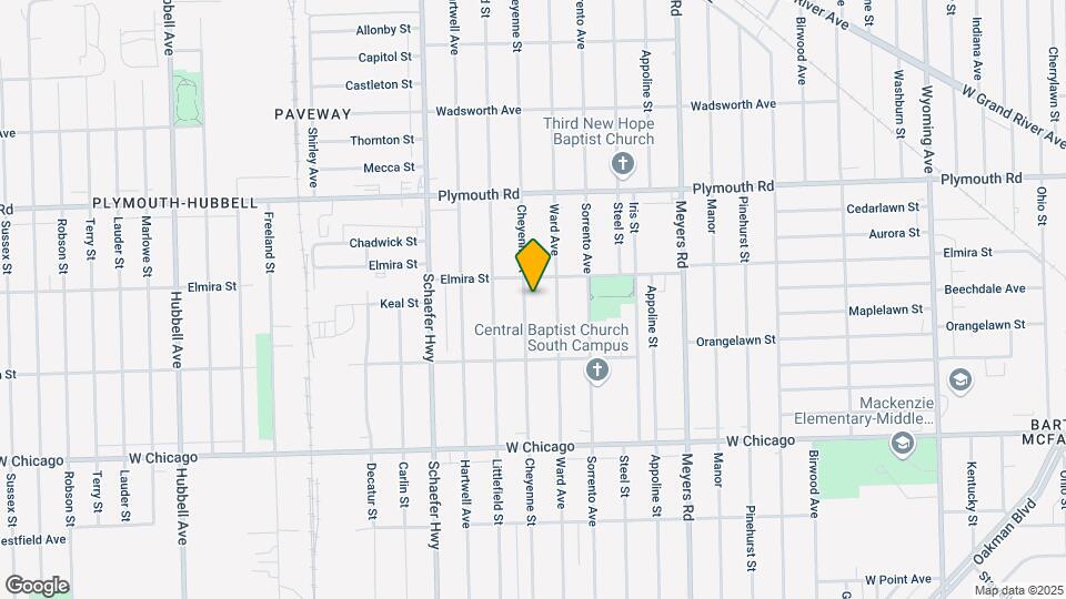10022 Cheyenne St Map and Location Details