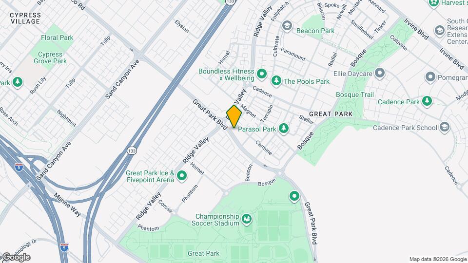 149 Great Park Blvd Mapa y Detalles de la Ubicación