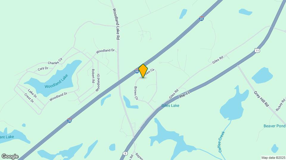 11607 Brown Cir Map and Location Details